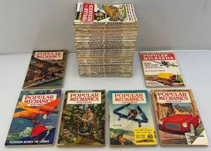 lot 133 image: 1920s, 30s, 40s, 50s & 60s Popular Mechanics Magazines
