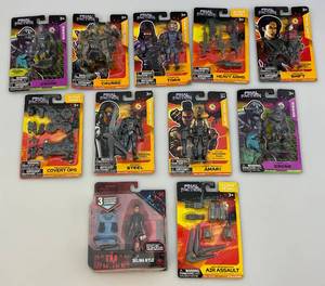 lot 140 image: Misc. Final Faction Action Figures (NIB)