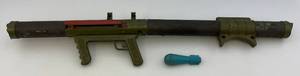 lot 158 image: Vintage Remco Marine Raider Bazooka With Projectile (Ends Broken) Works