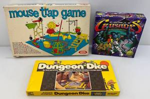 lot 163 image: Vintage Mouse Trap Game & More