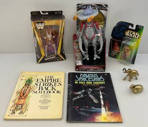 lot 201 image: Misc. Vintage Action Figures & More (NIB)