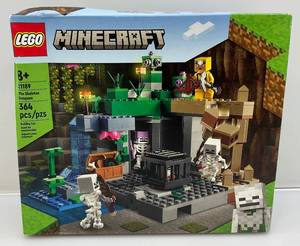 lot 205 image: LEGO 21189  Minecraft The Skelton Dungeon (NIB) Box Beat Up
