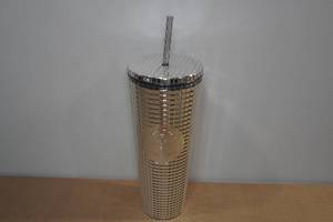 lot 27 image: Starbucks 24oz Tumbler -Silver