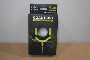 lot 94 image: Swing Align Goal Post Putting Stroke Trainer