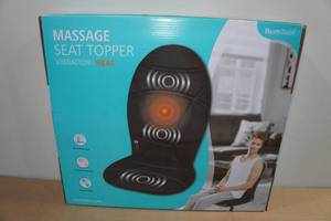 lot 145 image: Health Touch Massage Seat Topper with Heat