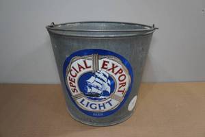 lot 148 image: Special Export Beer Galvanized Bucket