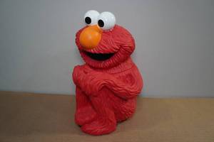 lot 155 image: Plastic Elmo Cookie Jar