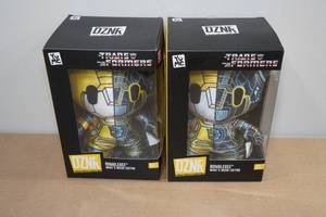 lot 159 image: 2 DZNR Collectable Designer Plush Toy Bumblebee