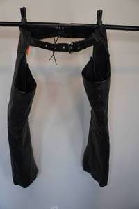lot 186 image: Interstate Leather Chaps -XL