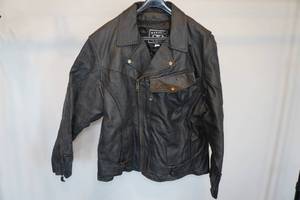 lot 189 image: Barneys Leather Motorcycle Jacket -Size 50