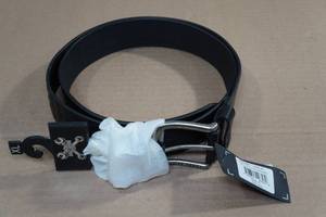 lot 195 image: Harley Davidson Skulls and Stripes Belt -Size XL