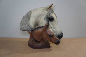 lot 210 image: Well Bred By Artist Neil Rose Statue
