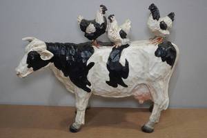 lot 220 image: Cow Statue