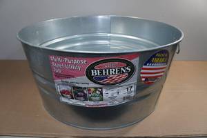 lot 261 image: Behrens Multi-Purpose Steel Utility Tub