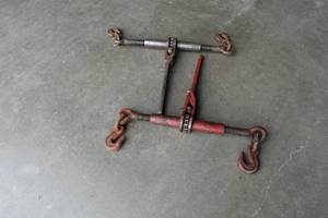 lot 1L image: Turnbuckle Ratchet Load Binders
