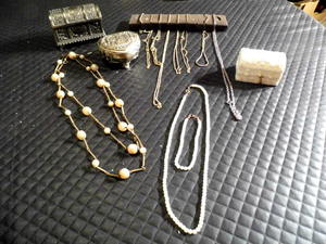 Necklaces and Jewelry Holders