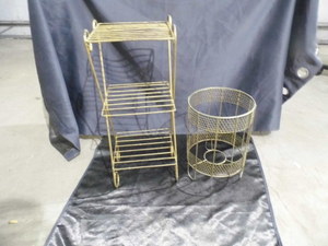 Vintage Stand and Basket