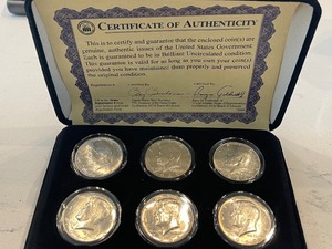 Kennedy Half Dollar Brilliant Uncirculated Set