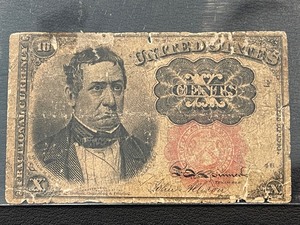 Series of 1874 10 Cent Bill