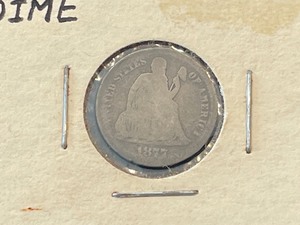 1877 Seated Liberty Dime