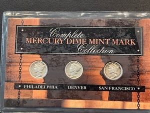 Mercury Silver Dime Collection