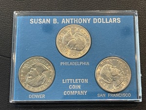 Susan B. Anthony Dollar Set