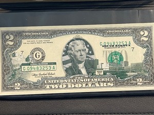 South Dakota $2 Dollar Bill Uncirculated