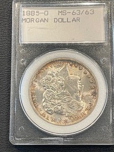 1885-O Morgan Dollar WMP MS63