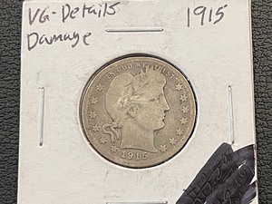 1915 Barber Quarter