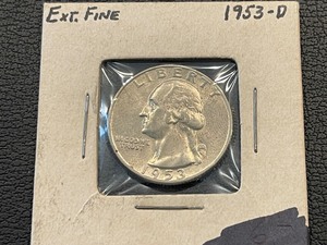 1953-D Washington Quarter