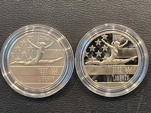 1992 P&S Olympic Half Dollars