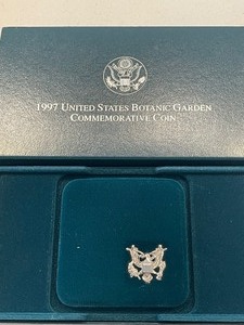 1997-P Botanical Gardens Silver Dollar Proof - 57,272 Minted