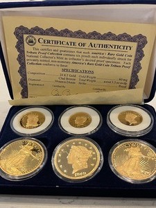 Americas Gold Coin Tribute Proof Set