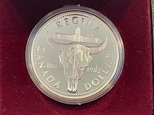 1982 Canada Silver Dollar