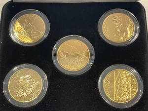 Gold Plated Washington State Quarters
