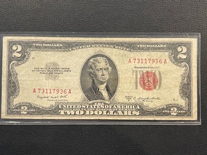 Red Seal $2 Bill