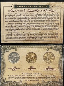 First Year of Issue Dollar Coins