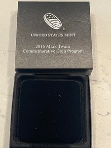 2016-P Mark Twain Commemorative Silver Dollar Only 26,291 Minted
