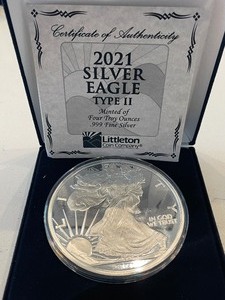 2021 Silver Eagle 4 Ounce Coin