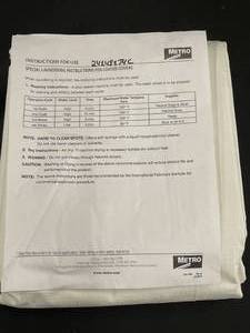 lot 28 image: E1 - Metro Coated Covers - Size 24x48x74C