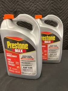 lot 31 image: Prestone MAX Antifreeze  Coolant for FordLincolnMercury 2002 & Newer 1 Gallon (2-Pack)