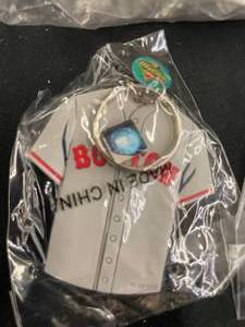 lot 171 image: Lot of 18 Red Sox Jersey Key Chains