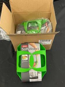 lot 281 image: ID2 - Oxo SoftWorks Silicone Pressure Cooker Steamer - Lot of 2