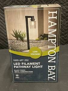 lot 263 image: I2 - Hampton Bay LED Filament Pathway Light