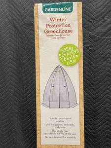lot 292 image: B2 - Gardenline Winter Protection Greenhouse