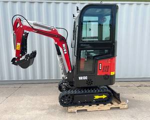 lot 152 image: Enclosed Mini Excavator