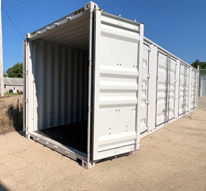 lot 10 image: 40HC Shipping Container, single trip, multiple side doors  MMPU1028020