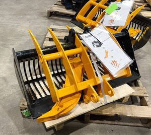 lot 163 image: 3 Pc Excavator Attachments