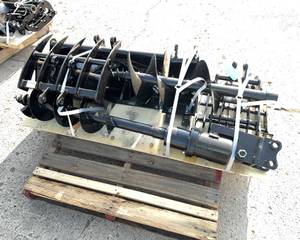 lot 205 image: 9pc Excavator Attachment Set