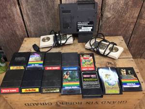 lot 130 image: Vintage Intellivision Paddles - Game Cartridges - Intellivoice